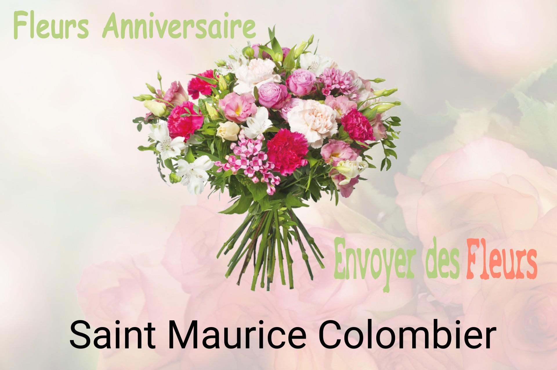 Bouquet de fleurs d’anniversaire livré à Saint-Maurice-Colombier